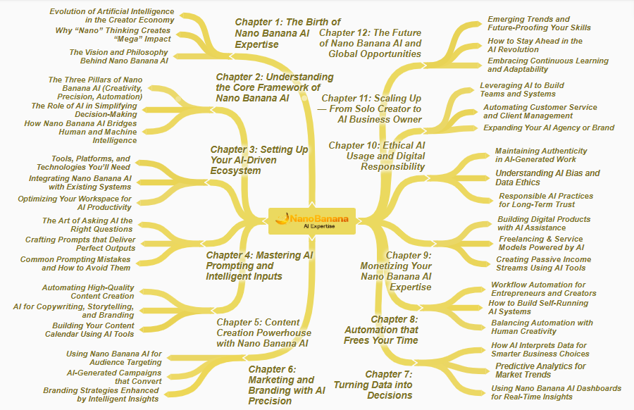 Unlock Nano Banana Mindmap